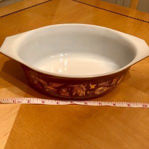 Vintage Pyrex Casserole Dish